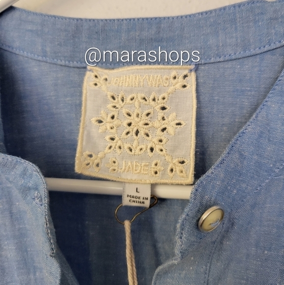 Johnny Was Laguna Pieced Mini Dress - Picture 4 of 9